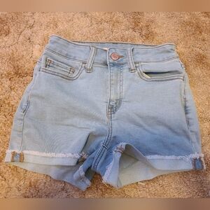 SO stretchy jean shorts size 3